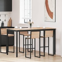 Bartisch 180 X 90 X 105 Cm Massives Kiefernholz Natur
