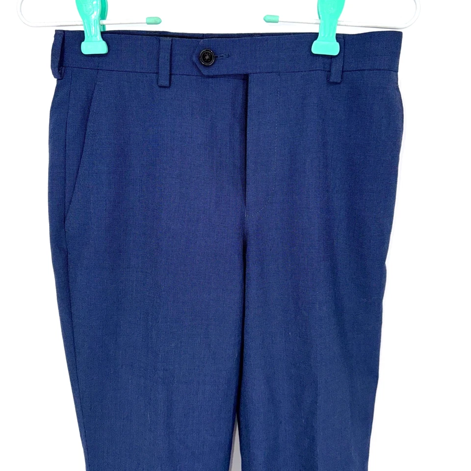 Pantalones de vestir Lauren Ralph Lauren etiqueta verde azul marino pantalones estilo niña limpios Foto 3 de 4