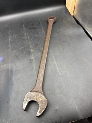 Vintage Proto 1 7/16'' Combination Wrench, No 1246, 20 1/2'' Length, Made in USA