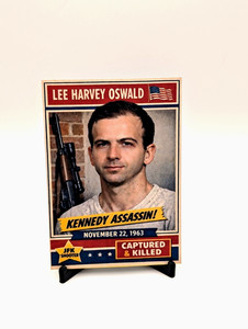 Lee Harvey Oswald – Kennedy Assassination 1963 – Custom Historical Trading Card