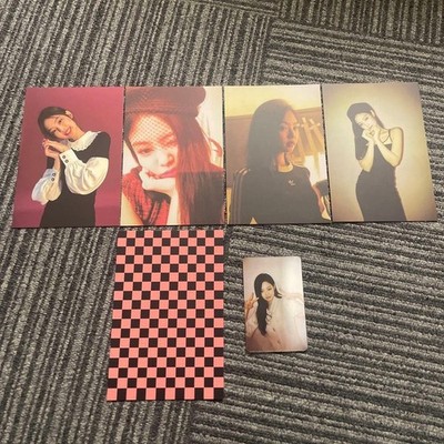 BLACKPINK Jennie Official Korea FC Lenticular Photocard Postcard Korean Fan Club