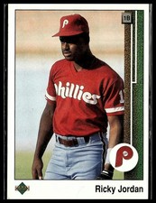 Ricky Jordan *ROOKIE CARD* (RC) 1989 Upper Deck #35. rookie card picture