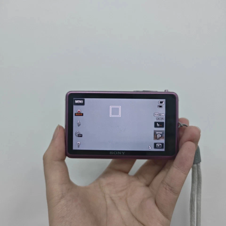 2025- SONY CyberShot DSC-TX66 18.2 MP Digital Camera with 5x Optical Zoom Pink - Image 4 of 4