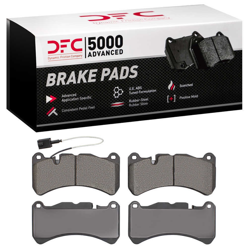 Disc Brake Pad Set fits 2014-2019 Maserati Quattroporte Ghibli  DFC