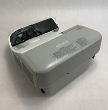 Epson H455A LCD Lamp Projector - No Remote Missing Port Cover 1478 Lamp Hours