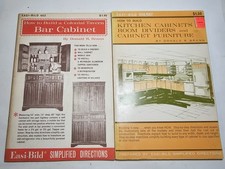 Kitchen Cabinet Home Self Assembly Instructions Plans 2 Booklets