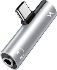 USB C to 3.5Mm Headphone and Charger Adapter for Iphone 17 Pro Max Air 16 15 Pro