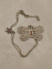 Girls Butterfly Necklace