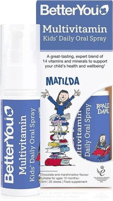 BetterYou Multivitamin Kinder Mundspray, Chocolate Marshmallow - 25ml
