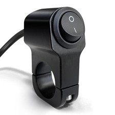 Waterproof 12V Handlebar Light Switch for Motorcycles, ATVs, UTVs, Scooters