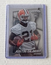 2014 Panini Prizm Justin Gilbert RC #222 Cleveland Browns