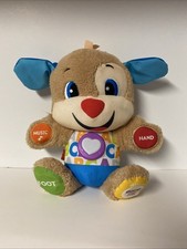 Fisher-Price Laugh Learn Smart Stages Puppy Plush Learning Toy Tested Works 