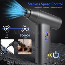 Variable Speed Brushless Air Duster 2-in-1 Blow Suction Compressed Dust Blower