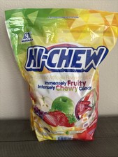Hi-Chew Candy Fruity Chewy Mango Grape Strawberry Apple 30 OZ Exp 2/28/27