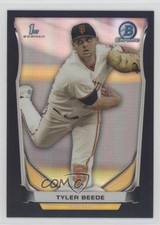 2014 Bowman Draft Chrome Black Refractor 54/75 Tyler Beede #CDP11 6w8