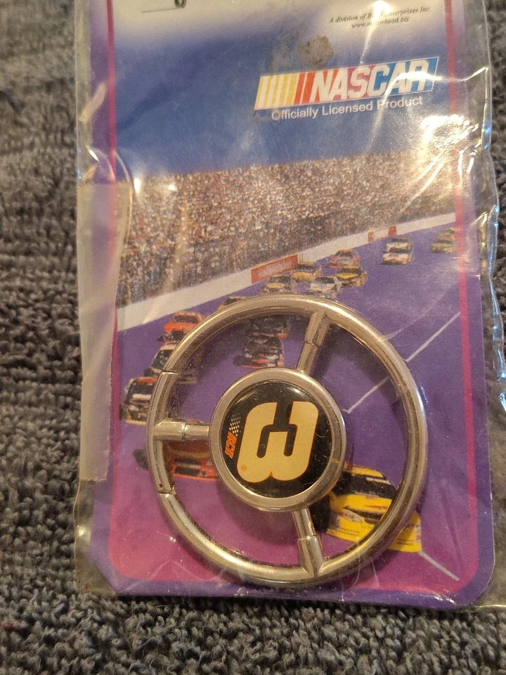 Vintage 2003 Dale Earnhardt Sr. #3 Motorhead Steering Wheel Key Chain New Nascar - Image 2 of 4