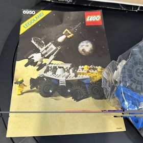 6950 LEGO Classic Space Set - Mobile Rocket Transport 100% complete w/box 1982