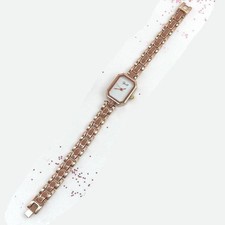 OROLOGIO DA POLSO YAKI DONNA ANALOGICO QUARZO ACCIAIO MODA ORO ROSA BRACCIALE