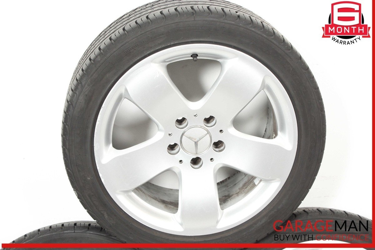 03-05 Mercedes W211 E320 E500 Wheel Tire Rim Set 8Jx17H2 ET38 OEM