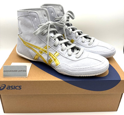 ASICS EX-EO Ringer Boxschuhe 1083A001 TWR900 Neues Modell Grau Gold Silber
