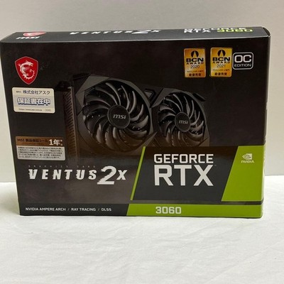 MSI NVIDIA GeForce RTX 3060 VENTUS 2X 12G OC Graphics Board GPU 12GB