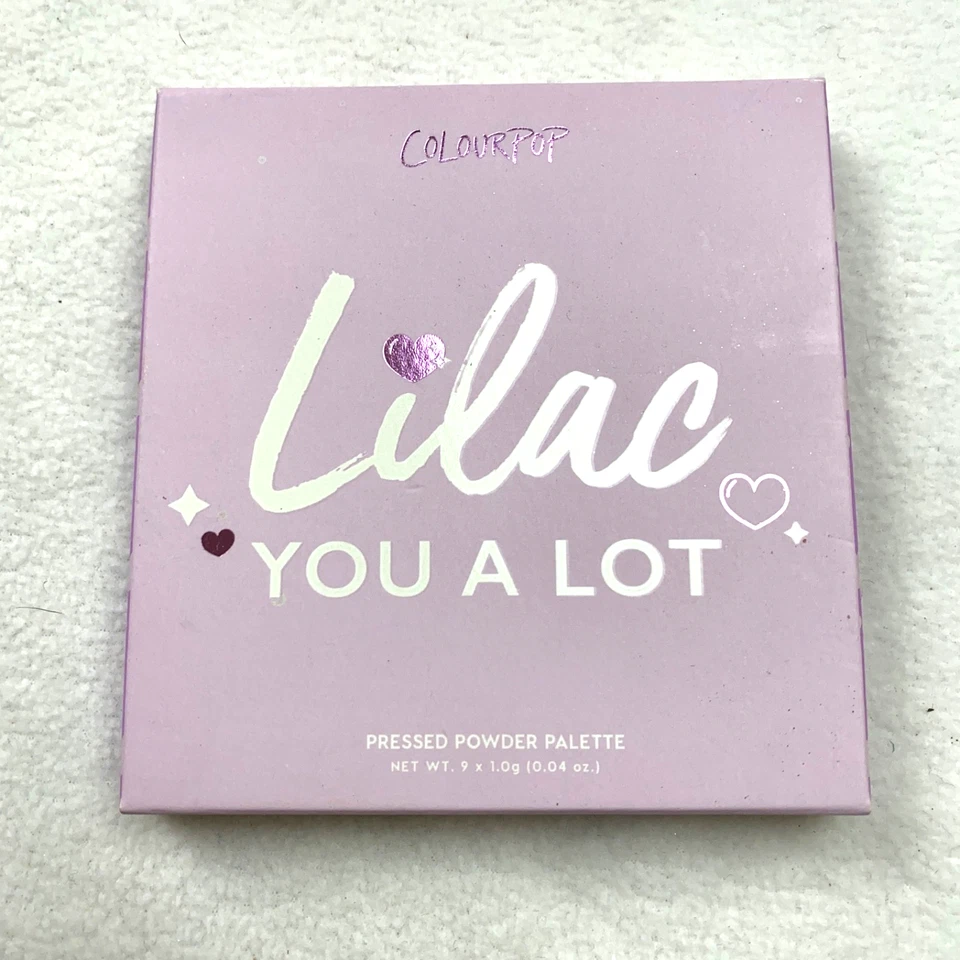 ColourPop Lilac You A lot Eyeshadow Pressed Powder Palette 9 Colors NIB - Image 2 of 4