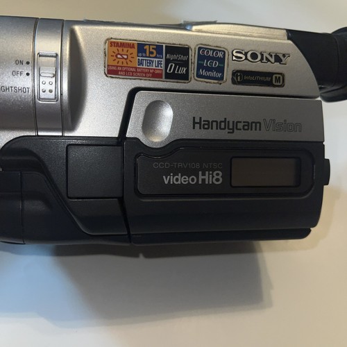 *PLAYBACK ONLY* Sony CCD-TRV108 NTSC Hi8 Camcorder VCR Watch Play Video Transfer - Picture 2 of 8