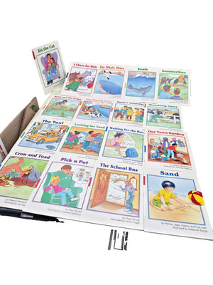 Vintage SRA Phonics Readers Set 17 Level B Decodable Homeschool Teacher
