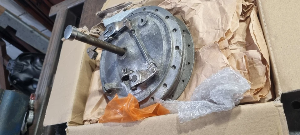 Honda CB350 Twin Motorcycle 7" TLS Front Brake Drum/Hub, Excellent Condition. - Image 2 of 4