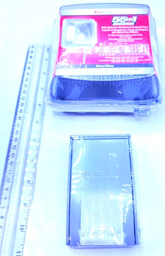 Bizline, Bell Rayntite 1 Gang Device Cover 5027-0, Receptacle Cover RX2410C New