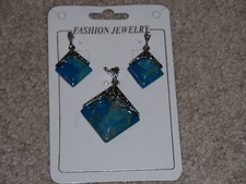 Matching Earrings with Pendant