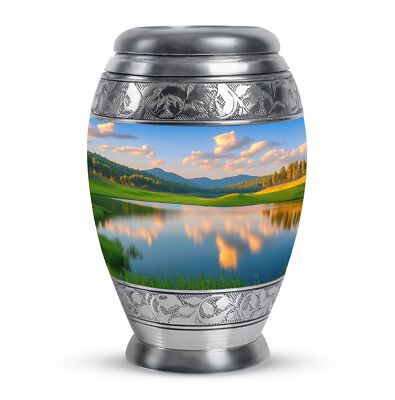 Nature Mini Keepsake Urns For Human Ashes Burial Gifts For Dad & Mom 3 Inch