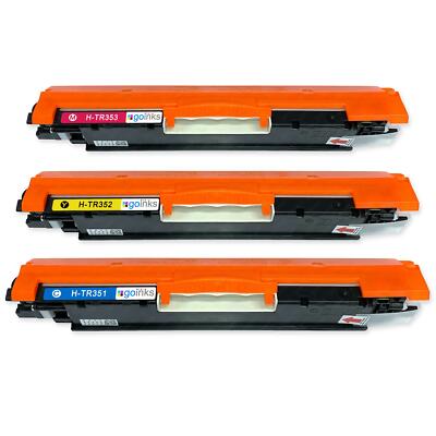 3X Toner Pour HP Color LaserJet Pro MFP M 176 177 Comme CF 50A 130A NOIR