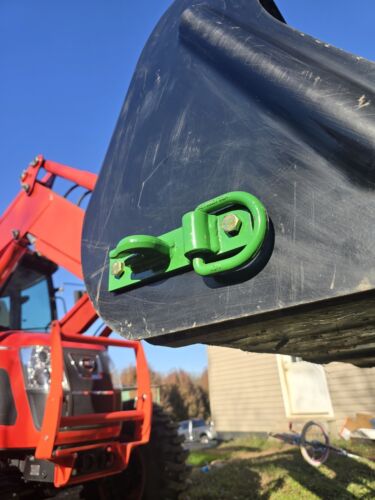 Tractor bucket Hooks Loader grab hook shackle MADE USA bolt on - Picture 8 of 10