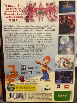 My Goldfish Is Evil Season 1 region 4 DVD (2 discs) animated kids