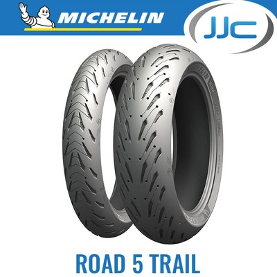 Michelin Road 5 Trail 110 80 R19 59v 150 70 R17 69v Pair Motorcycle Tyres Ebay