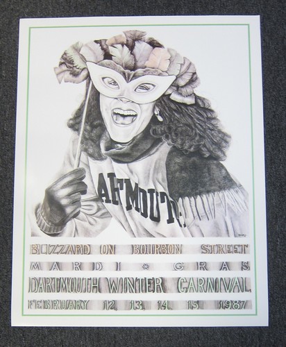 Lot of 19 DARTMOUTH WINTER CARNIVAL Posters 1971-2001 NOS Excellent Condition! - Picture 9 of 20