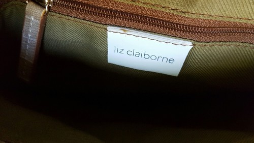 Liz Claiborne Large Shoulder Bag Handbag Purse Tote 11x15 - Picture 5 of 6