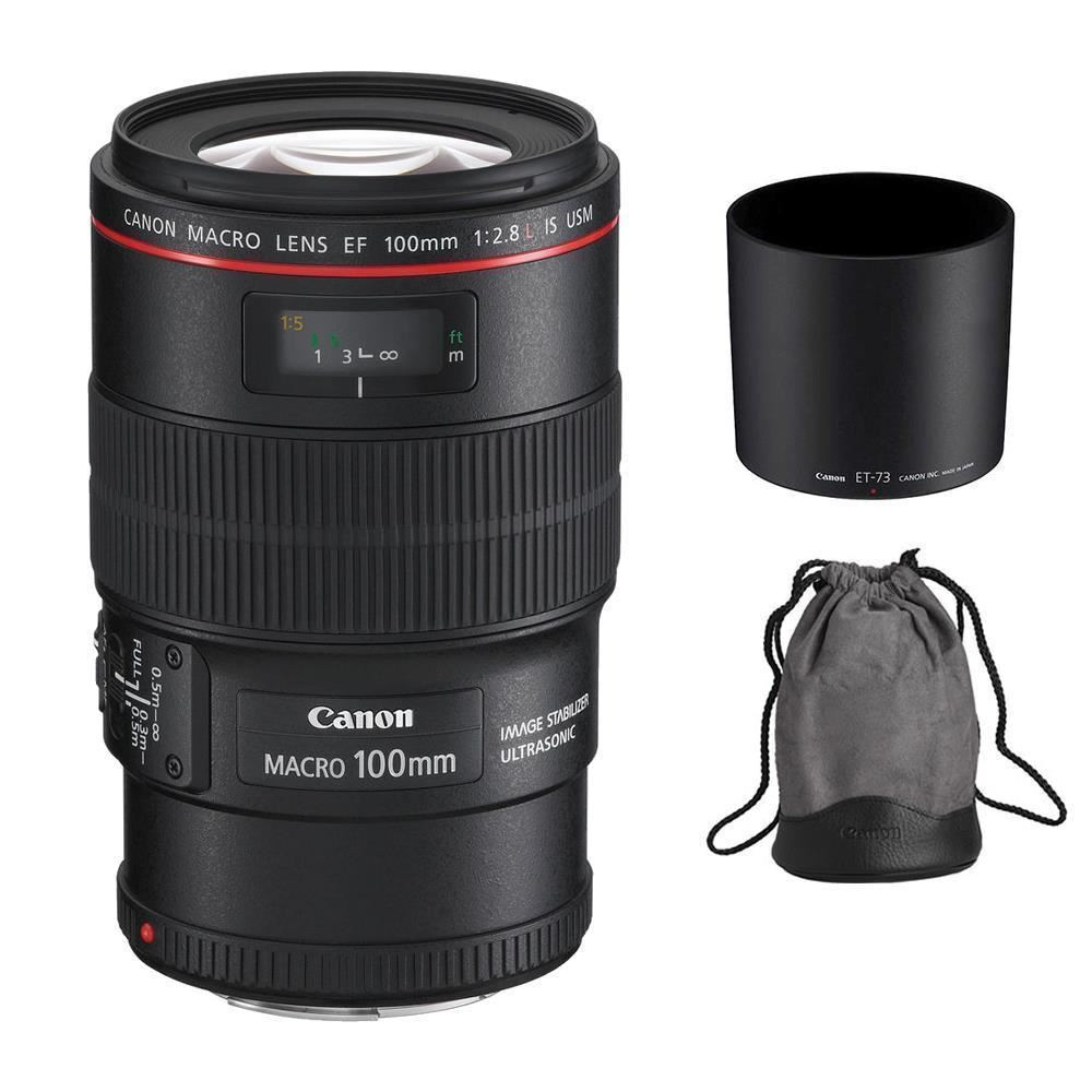 Canon EF 100mm f/2.8L Macro IS USM Lens for DSLR Camera Canon EF 100mm f/2.8L Macro IS USM Lens for DSLR Camera