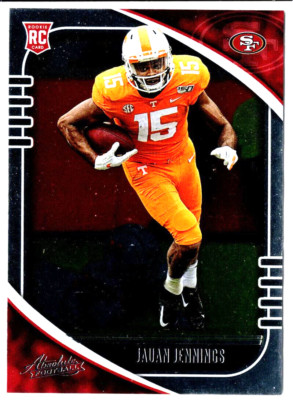 2020 Panini Absolute Football Jauan Jennings No. 151 San Francisco 49ers