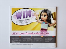 2016 LEGO 41124 FRIENDS Heartlake Puppy Daycare Instruction Manual