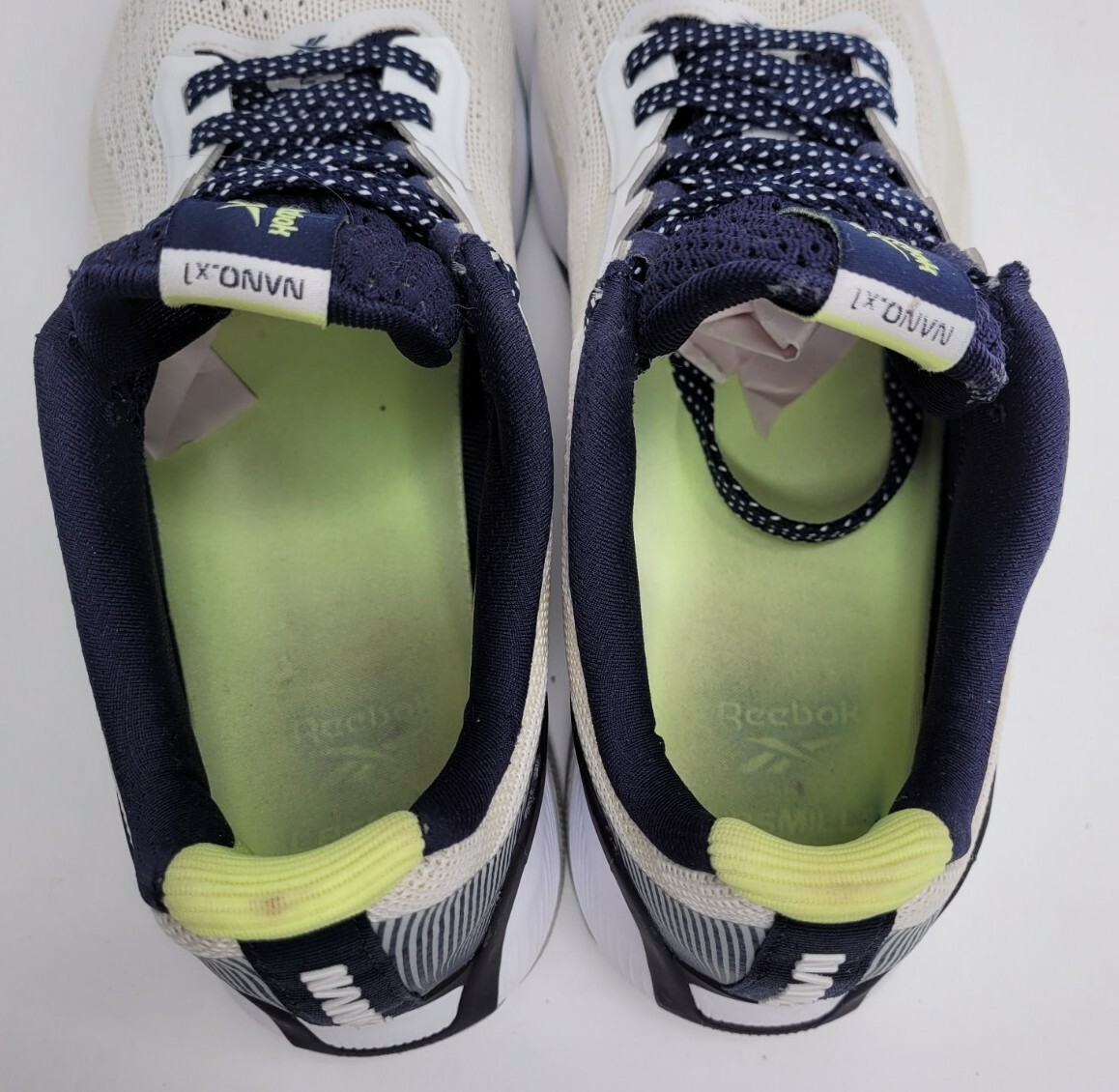 Reebok Womens Les Mills Nano X1 Navy White Crossfit Lifting