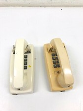 LOT OF 2 VINTAGE SINGLE LINE WALL PHONES UNTESTED CORTELCO AT T