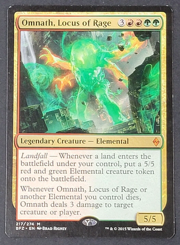 Omnath, centro de la creación (Omnath, Locus of Creation) · Zendikar