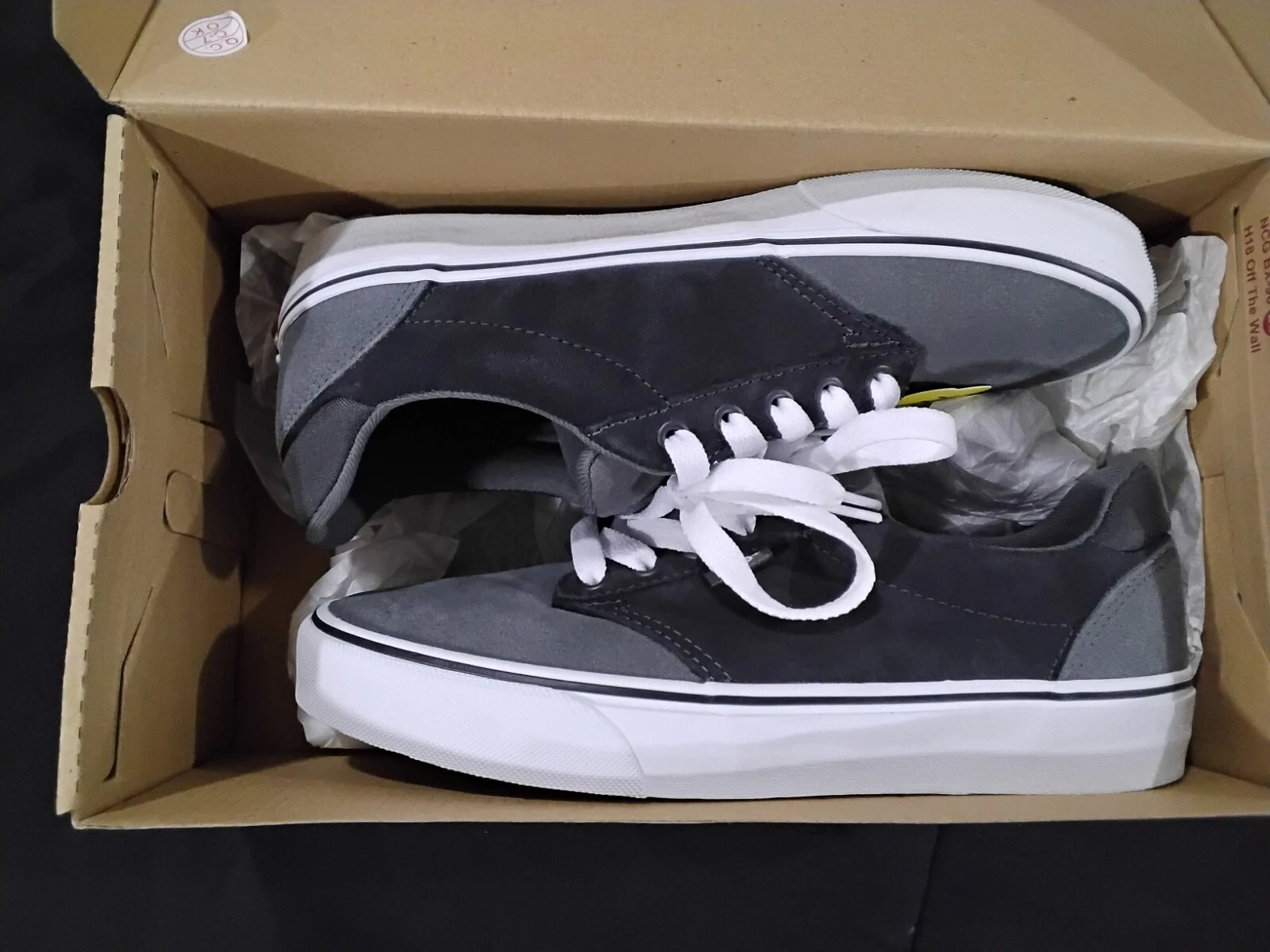 VANS Atwood Deluxe da uomo grigio basso taglia 8 5