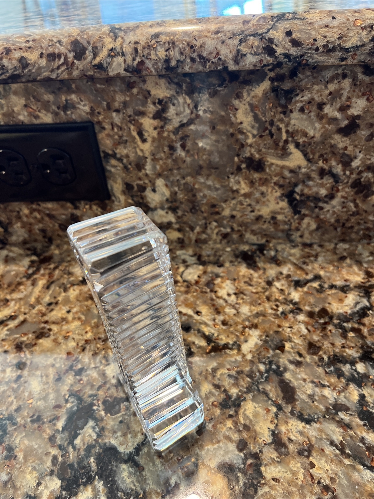 WATERFORD CRYSTAL NUMBER "1" (ONE) PAPERWEIGHT FIGURINE eBay