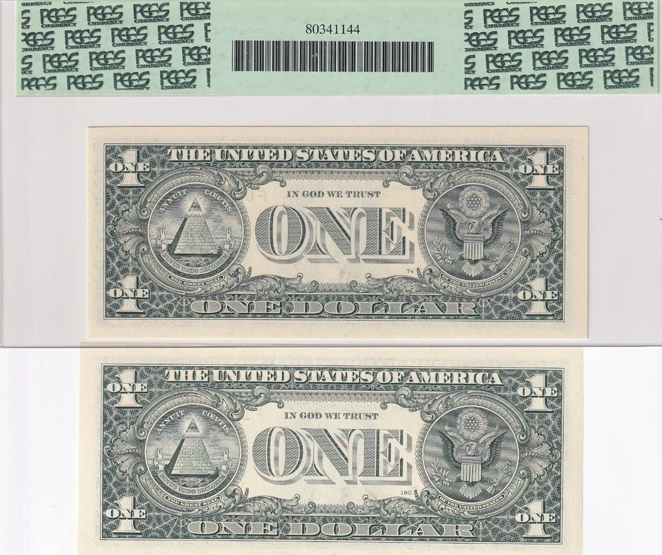 United States Of America, 1 Dollar, 2006, UNC, Fr.1933, (total 2 banknotes) - Image 2 of 2