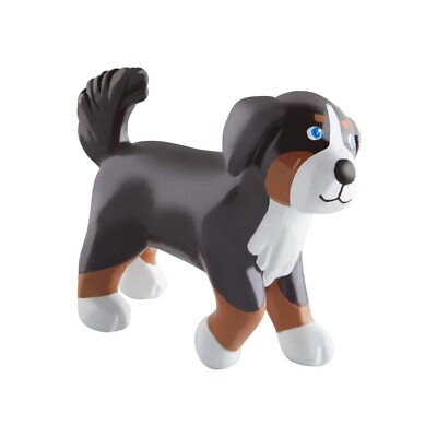HABA Little Friends Dog Leika - 2.5'' Tall Chunky Plastic Toy Figure