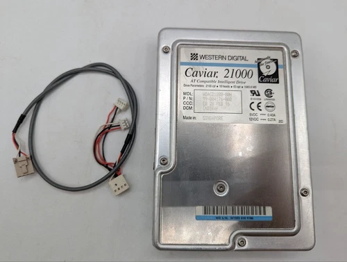 IDE Hard Disk Drive Western Digital Caviar 21000 WDAC2100-00H 99-004176-008 ST61