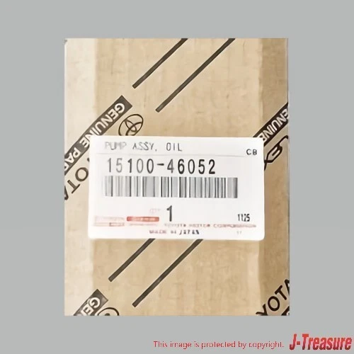 Conjunto de bomba de aceite E/G genuino 2JZ-GT 15100-46052 OEM TOYOTA SUPRA JZA80 1993-1998 Foto 3 de 4